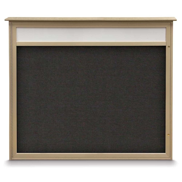 Double Door Enclosed Indoor Letterboard